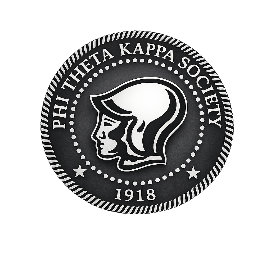 Phi Theta Kappa PTK member badge